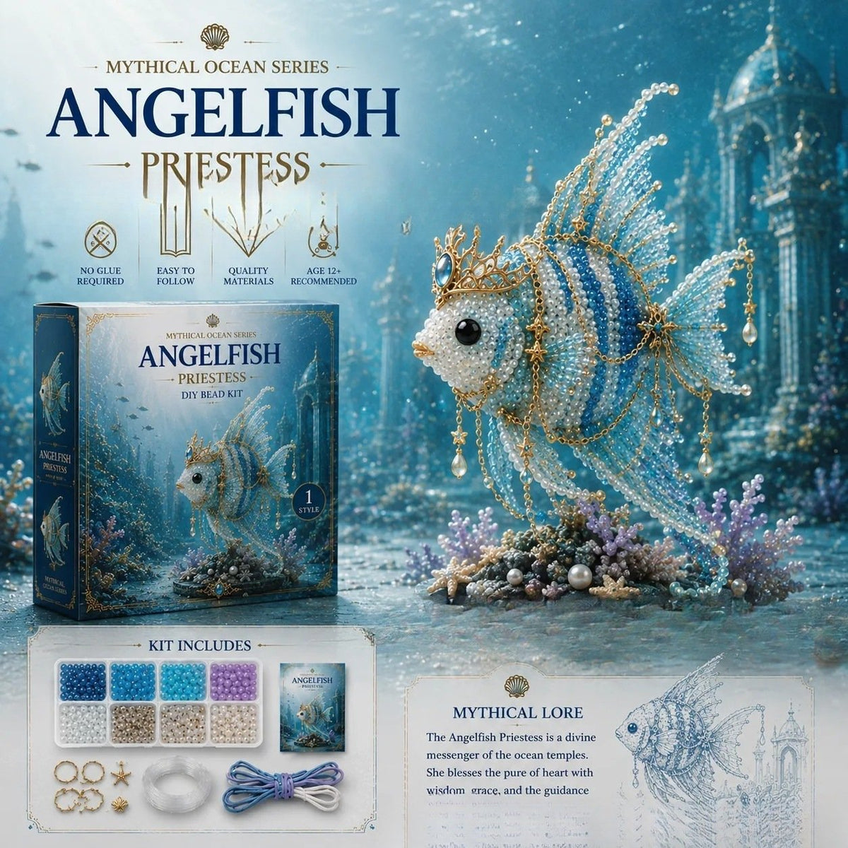 🌊 Mythical Ocean DIY Bead Kit