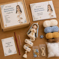 🔥Last Day 49% OFF - 🙏🧵DIY Crochet Blessed Mother Spiral Hanging Ornament Kit