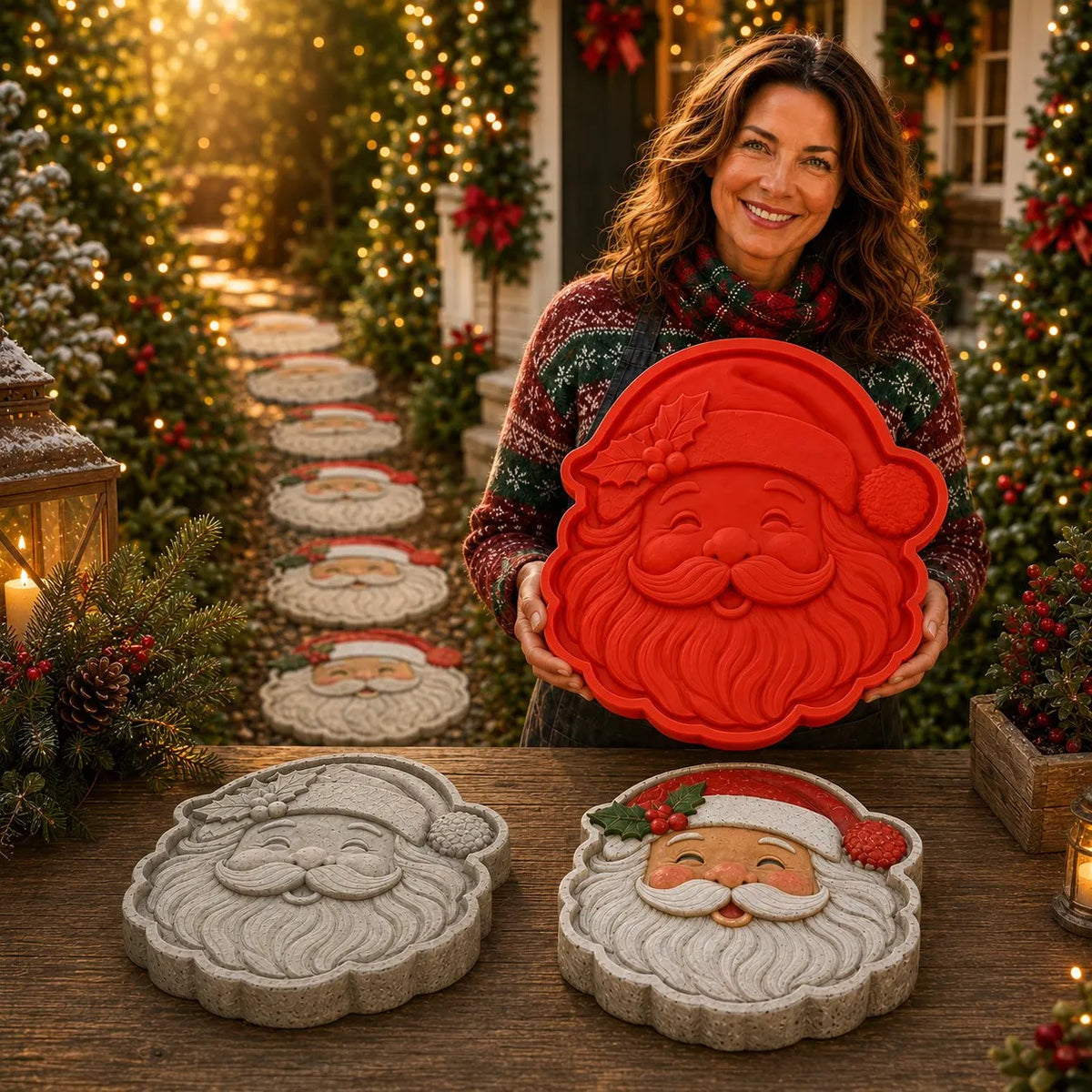 💥 LAST DAY 49% OFF – ☃️ Reusable Snowman Garden Path Maker – Make Your Winter Garden Truly One of a Kind (📦 Buy 2, Get Free Shipping)