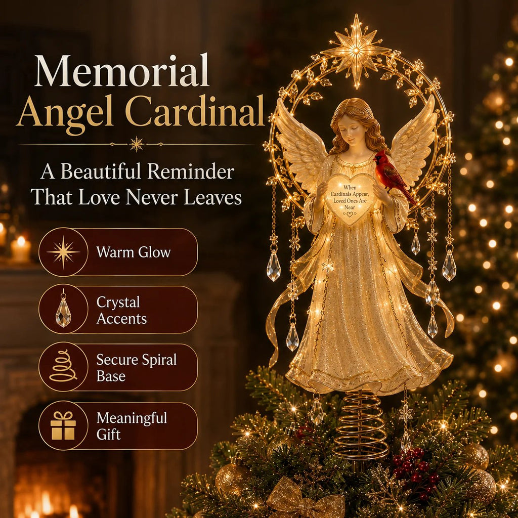 🎄Meaningful Christmas Tree Topper CollectionTM – Lighted Holiday Keepsakes
