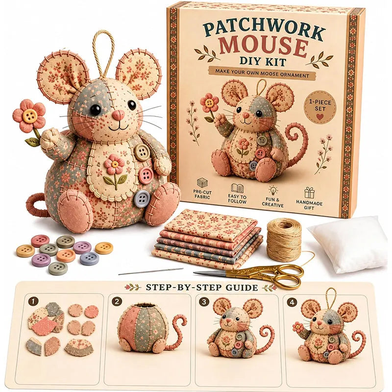 🔥 2026 Hot Sale DIY Patchwork Animal Kit – Create Your Own Adorable Animals