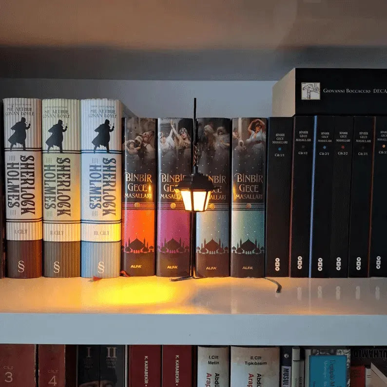 65K+ SOLD!✨Library Lantern-Decorative Bookshelf Lighting