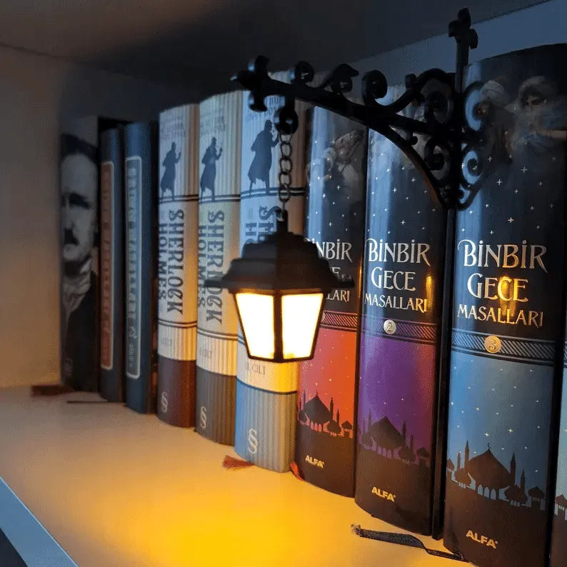 65K+ SOLD!✨Library Lantern-Decorative Bookshelf Lighting