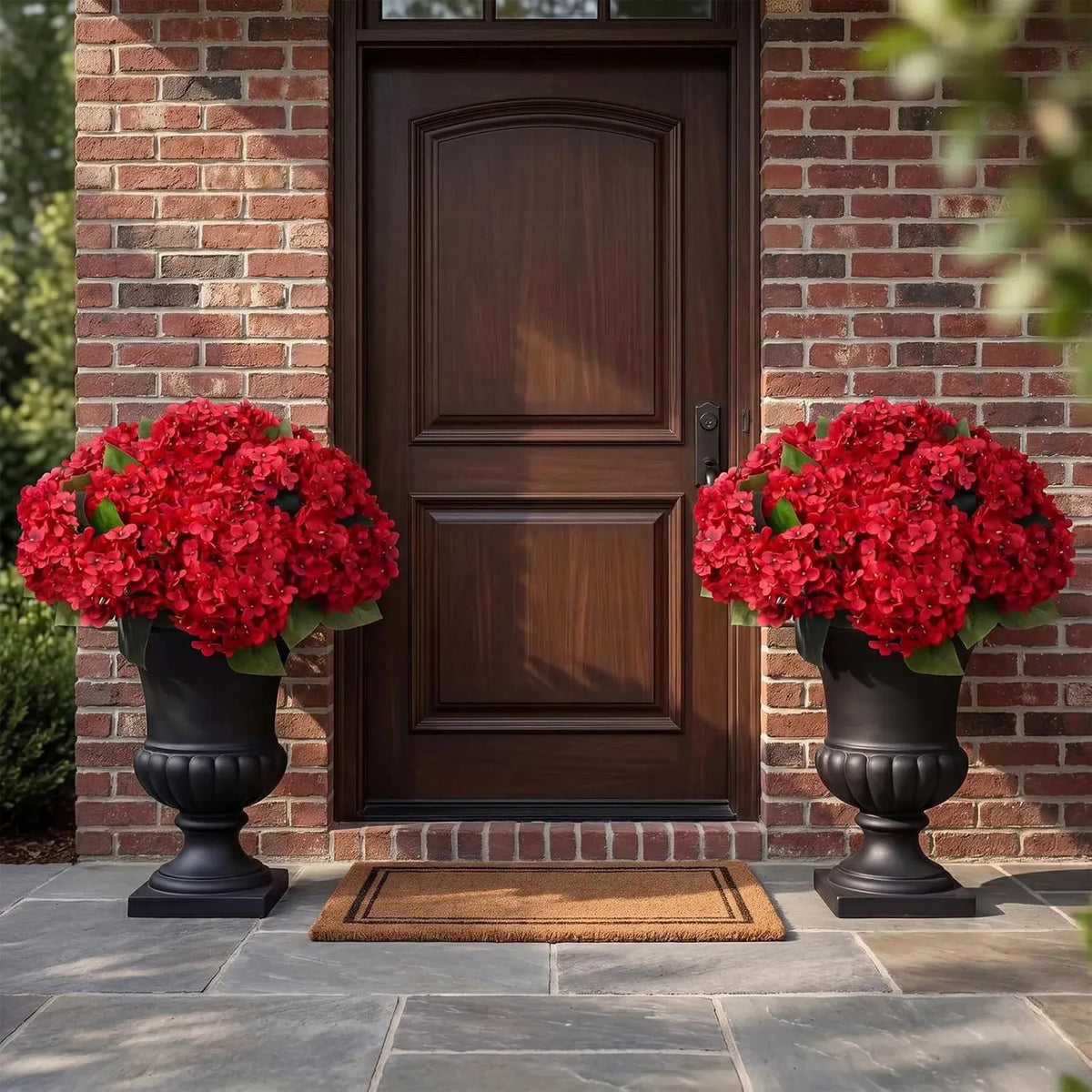 ✨This Week's Special Price $26.99💥🔥Artificial Outdoor Hydrangea Flowers - UV resistant, Waterproof, Windproof