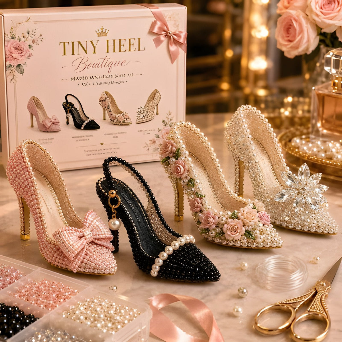 Mini 3D Beaded Animal DIY Kit — 8 Adorable Craft Sets
