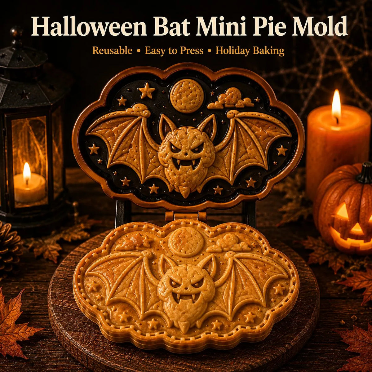 🎃 Halloween Mini Pie Mold Collection🚚 Buy 2+ Get Free Shipping