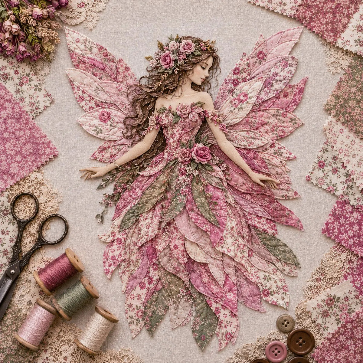 🧚‍♀️Fairy Patchwork DIY Kit