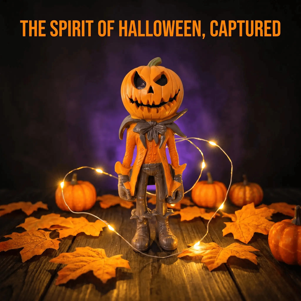🎁🎉Only $28.99 This Week🌟👻Halloween Pumpkin Man Figurine/Decoration🎃