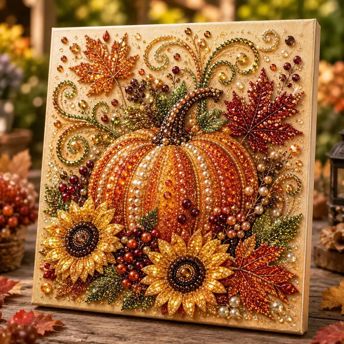 🔥Last Day 49% OFF - 🍂Autumn Pearl Painting Kit🎃✨