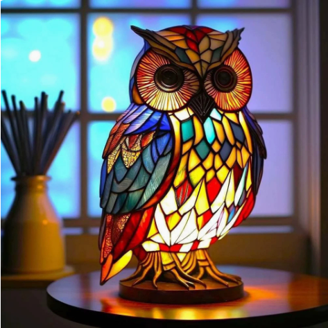 Magic LED Seven‑Color Mushroom Lamp Ornament, Creative Resin Home Decor, USB Powered Luminous Decoration