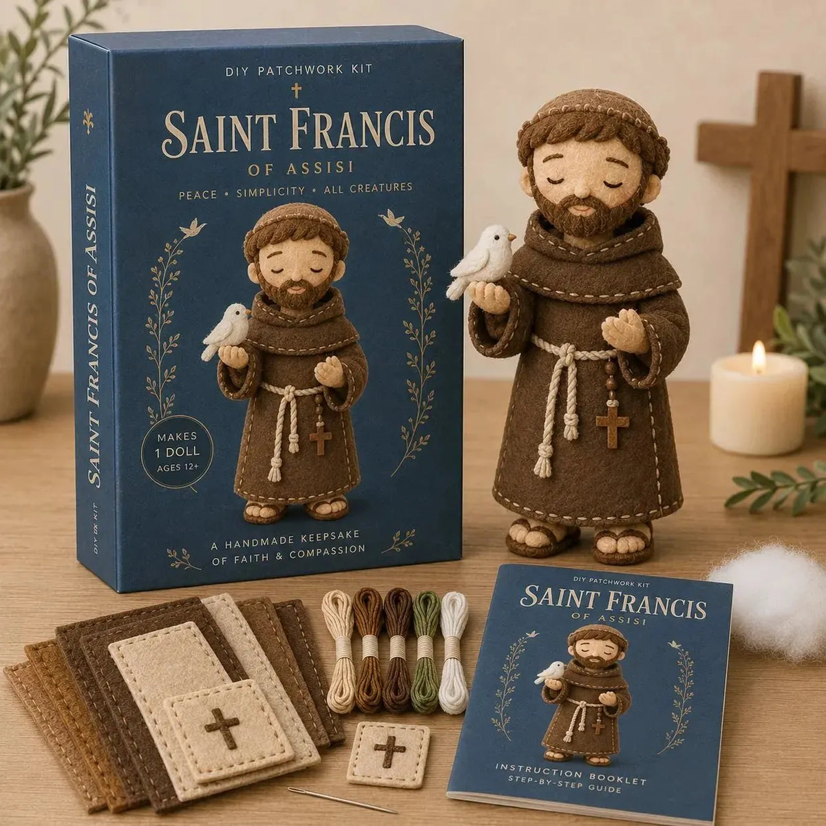 🔥HOT SALE🔥LAST DAY 50% OFF - ✝️ Faith & Blessings DIY Patchwork Kit