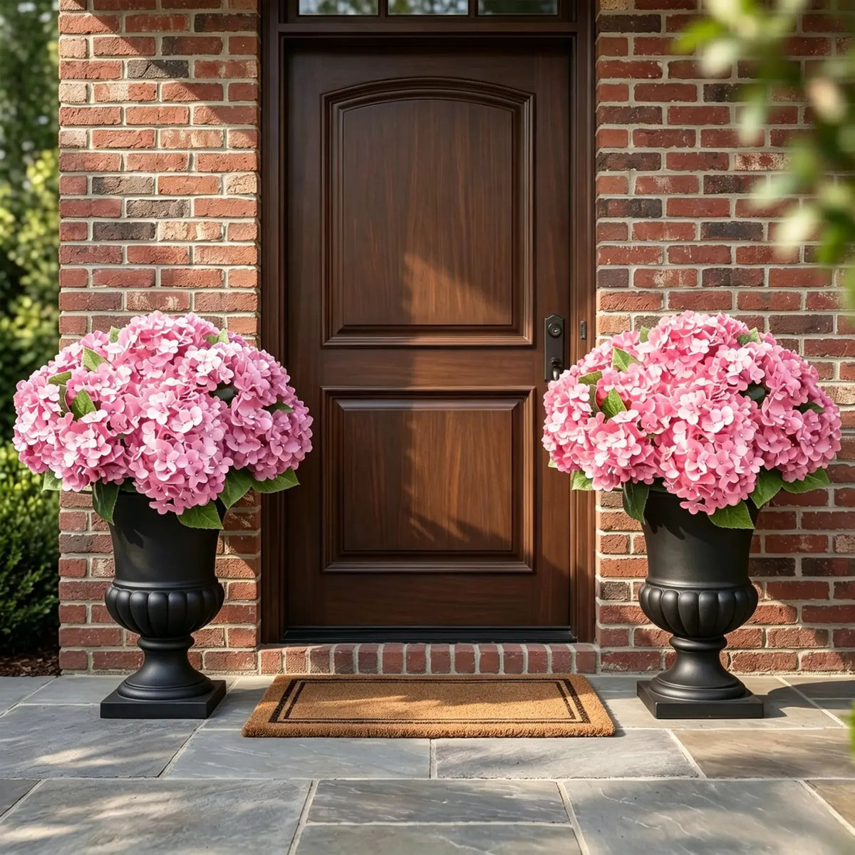 ✨This Week's Special Price $26.99💥🔥Artificial Outdoor Hydrangea Flowers - UV resistant, Waterproof, Windproof