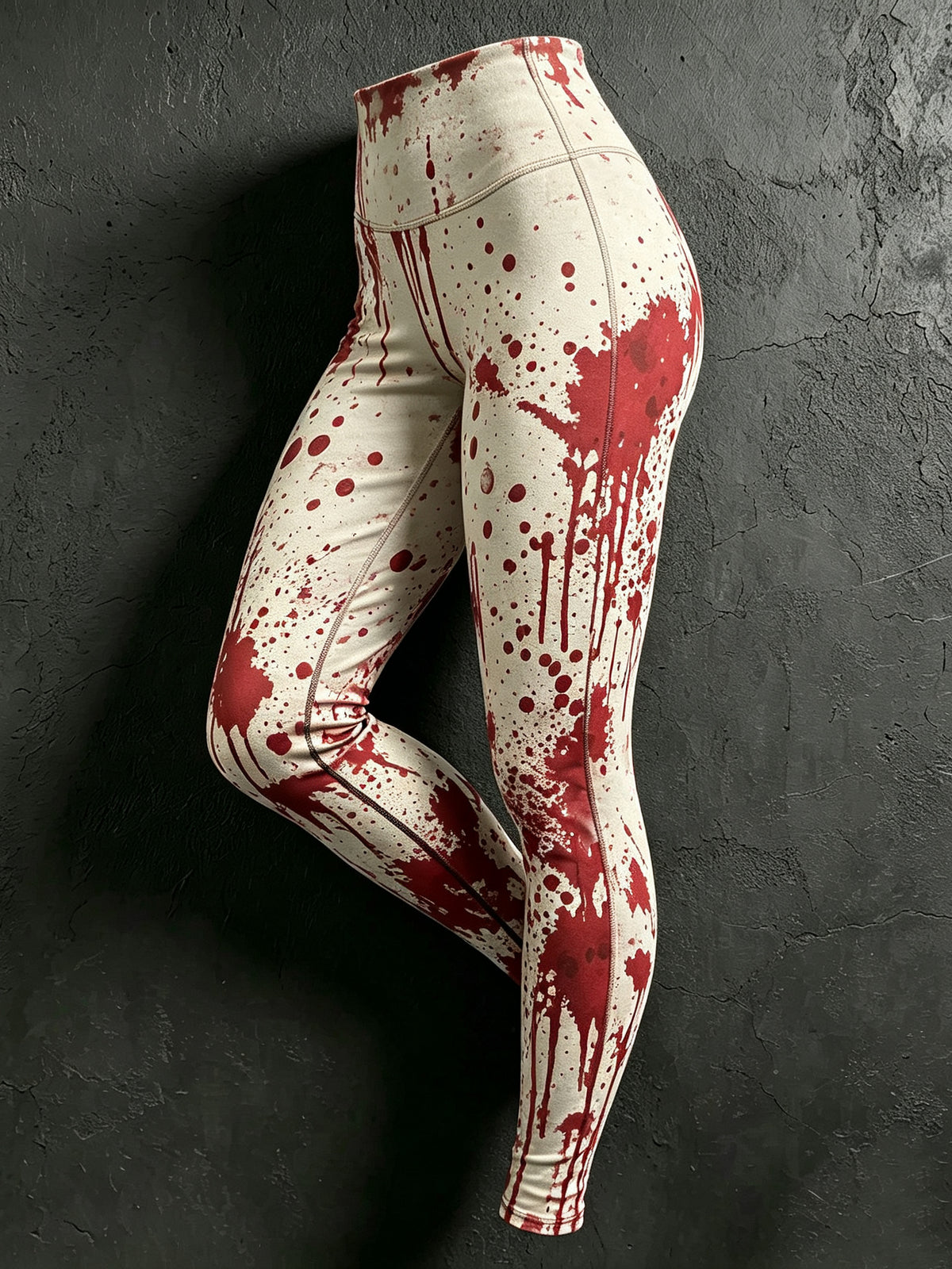 Women's Halloween Bloodstain Print Leggings