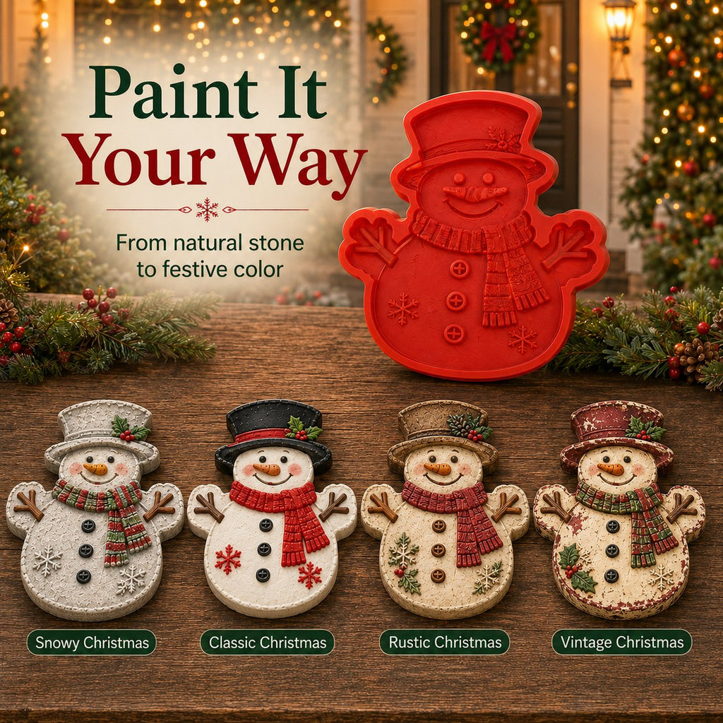 💥 LAST DAY 49% OFF – ☃️ Reusable Snowman Garden Path Maker – Make Your Winter Garden Truly One of a Kind (📦 Buy 2, Get Free Shipping)