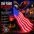 🔥Buy 2 Get 20% OFF🔥🦅 250th Anniversary Special – Eagle of Freedom Solar Garden Light