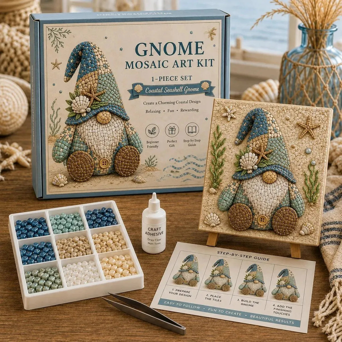 🔥HOT SALE 49% OFF -  DIY🌸Gnome Mosaic Art Kit – Create Your Own Charming Handmade Masterpiece