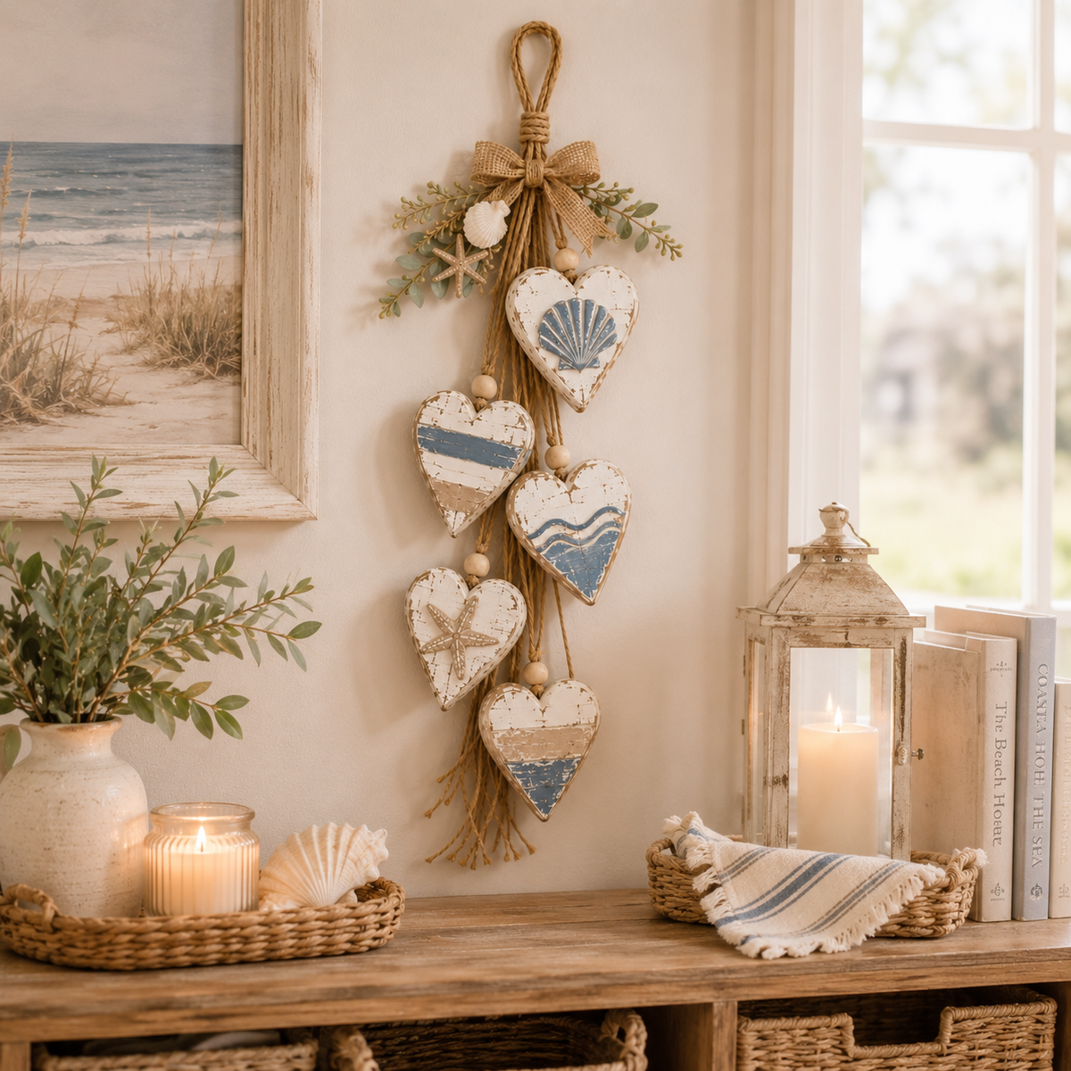 🔥Last Day 45% OFF - 🤎 Hanging Heart Wall Decor