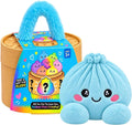 Cute Rainbow Dumpling Squishy – Soft Plush Stress Relief Squeeze Toy with Steamer