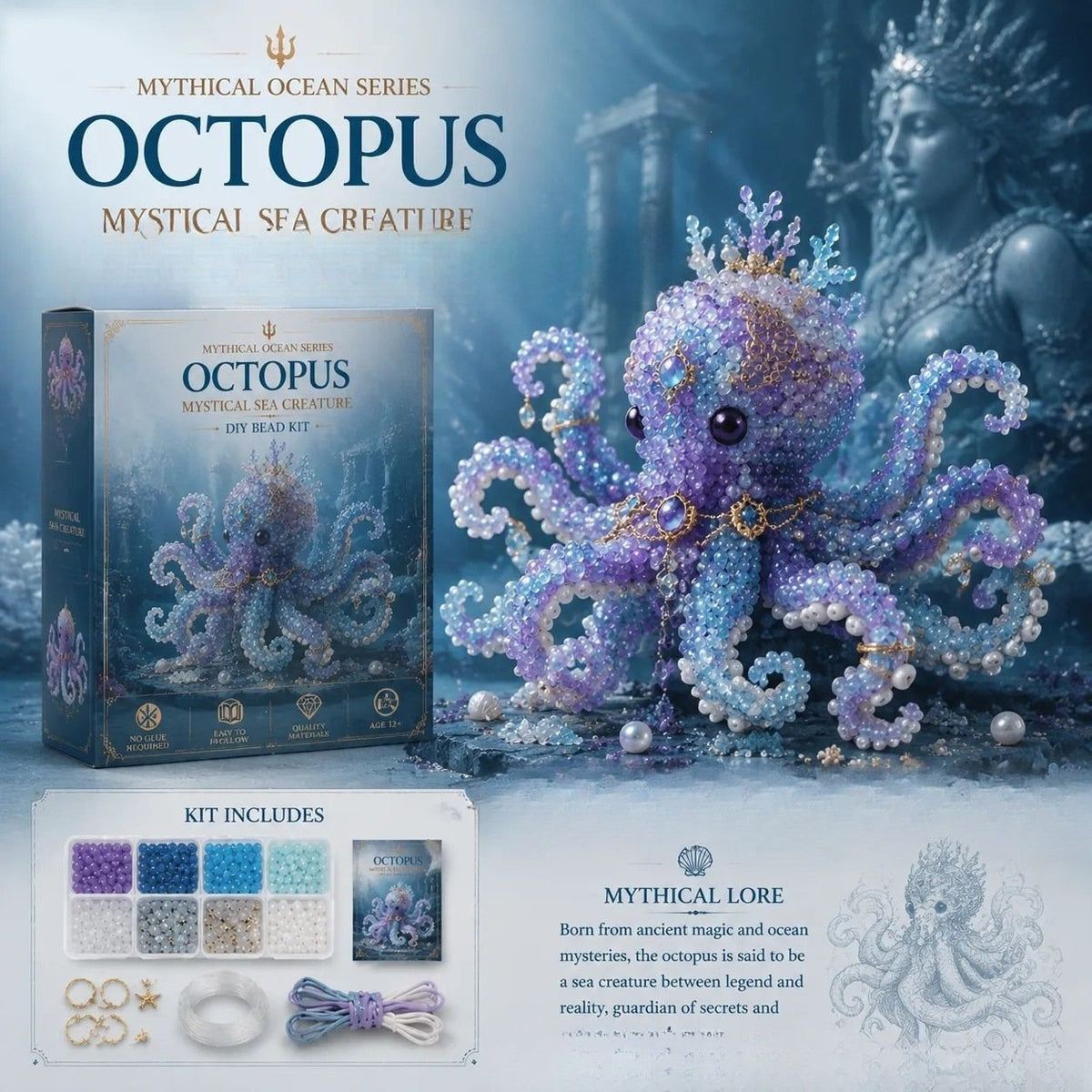 🌊 Mythical Ocean DIY Bead Kit