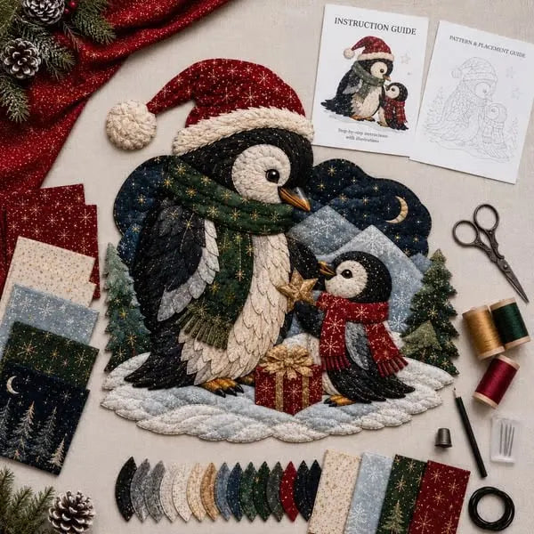 🎄 DIY Christmas Fabric Wall Hanging Kit | Create Your Own Quilted Santa, Angel & More | Cozy Holiday Door Decor for Home & Gift Giving 🎅