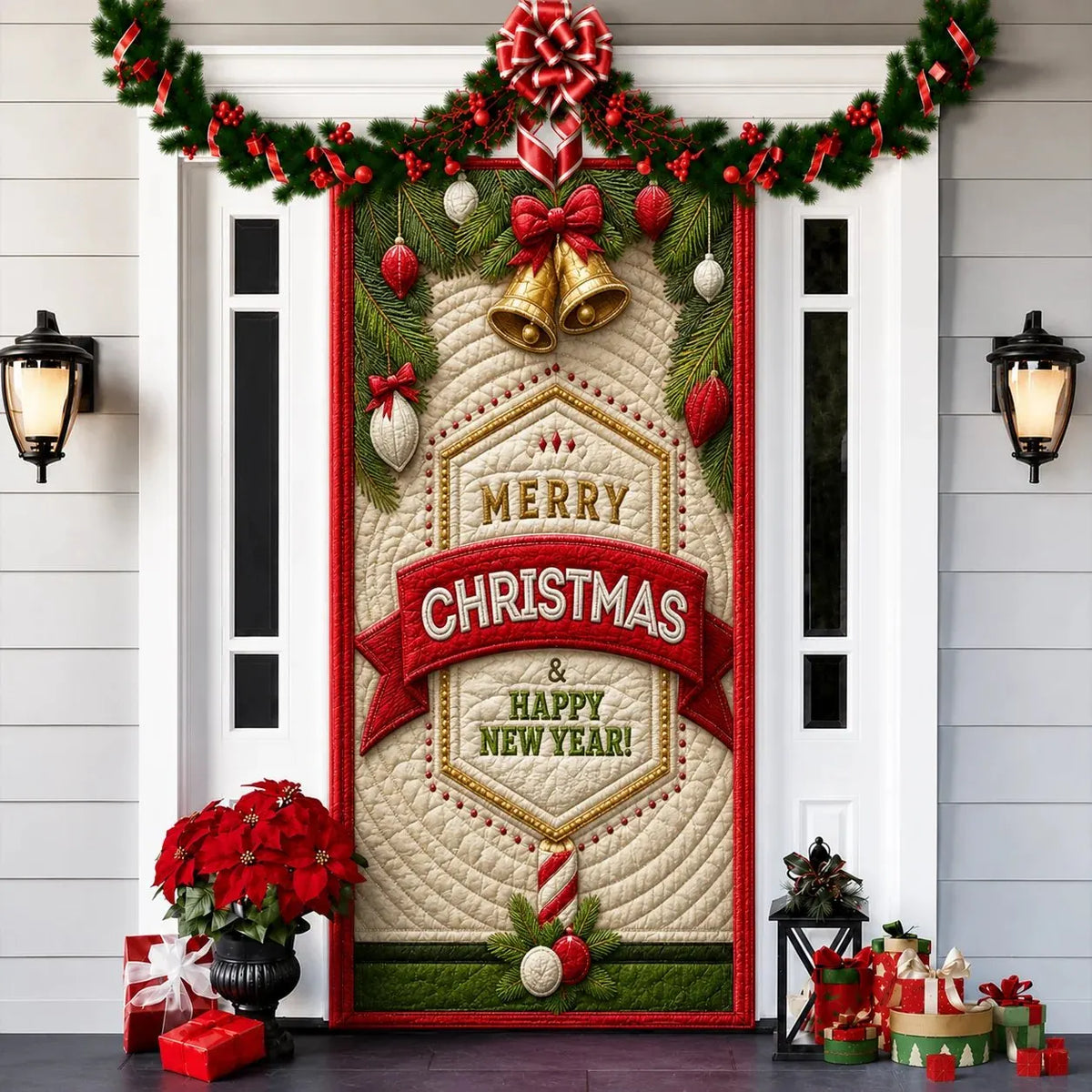 Last day 50% OFF🌟2026 3D Christmas front door decoration