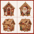 🔥 LAST DAY 49% OFF – 🎄Christmas Pearl Cottage Art Kit | Pre-Cut Wooden Panels, Sparkling Rhinestones, Pearl Beads & Complete Tools for a 3D Holiday House ✨