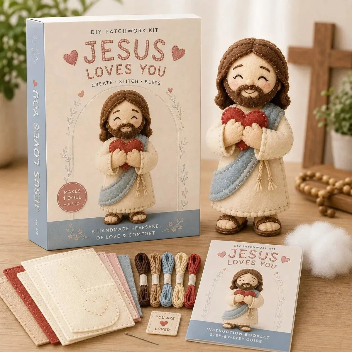 🔥HOT SALE🔥LAST DAY 50% OFF - ✝️ Faith & Blessings DIY Patchwork Kit