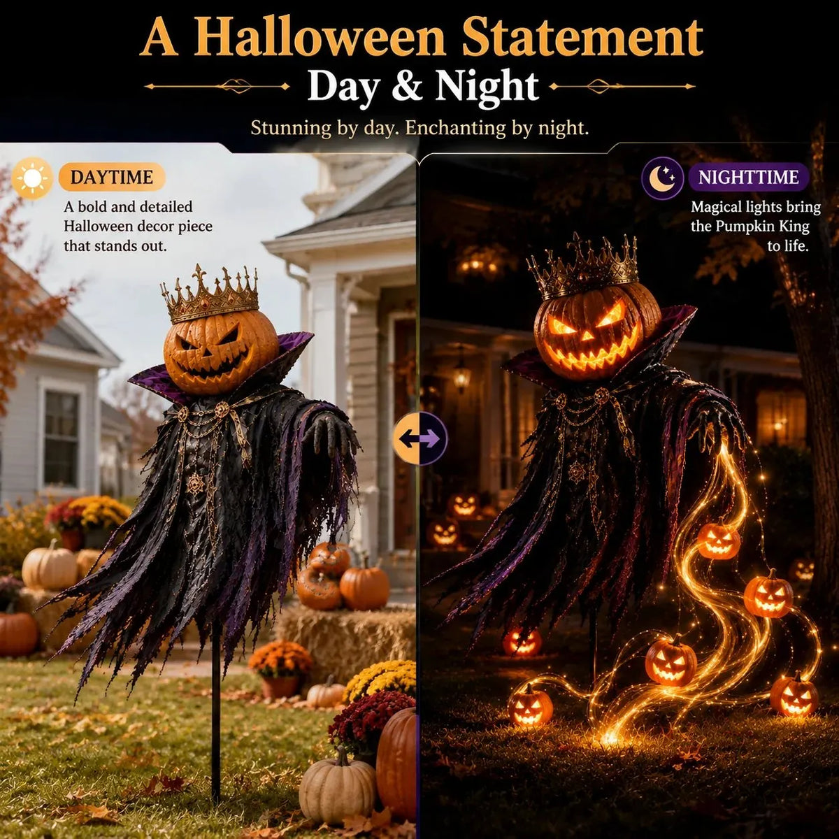 🔥Buy 2 Get 20% OFF🔥🎁🎃Flowing LED Halloween Yard Light