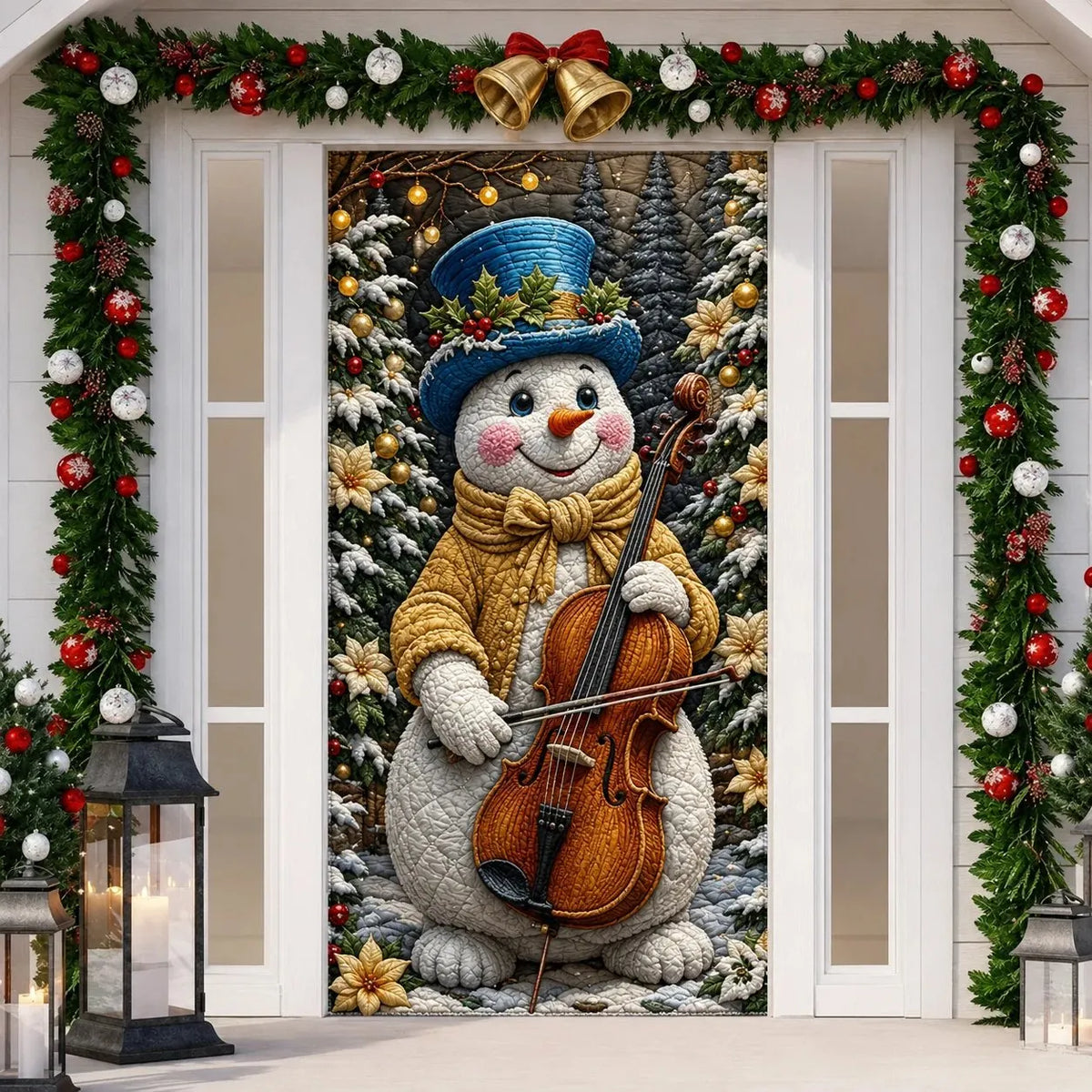 Last day 50% OFF🌟2026 3D Christmas front door decoration