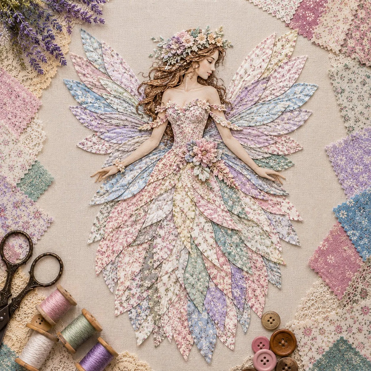 🧚‍♀️Fairy Patchwork DIY Kit