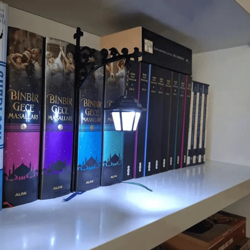 65K+ SOLD!✨Library Lantern-Decorative Bookshelf Lighting
