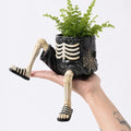 💯 49% OFF – 🎃 Halloween Hanging Leg Planter | Hand-Painted Resin Character Pot for Succulents, Shelves, Desks, Porches & Spooky Seasonal Displays 🪴