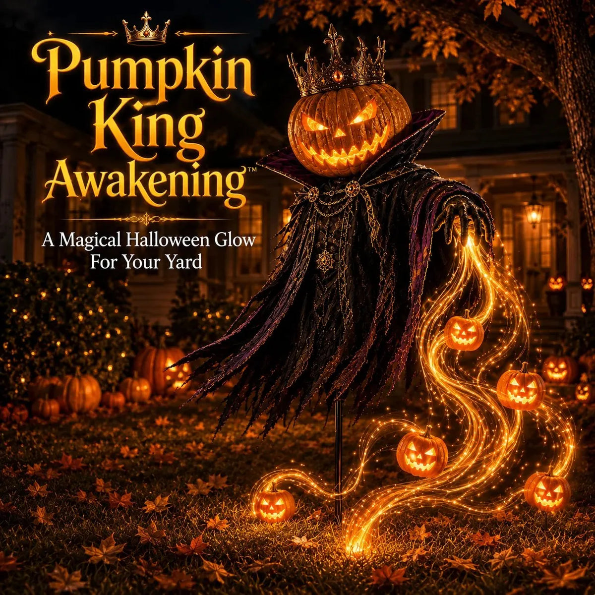🔥Buy 2 Get 20% OFF🔥🎁🎃Flowing LED Halloween Yard Light