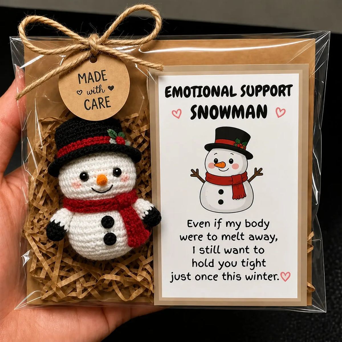 🔥Last Day 49% OFF 🎁💕 Handmade Christmas Therapy Plush Crew🎄✨