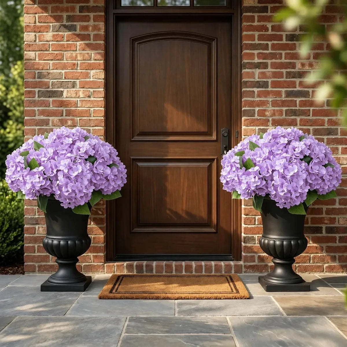 ✨This Week's Special Price $26.99💥🔥Artificial Outdoor Hydrangea Flowers - UV resistant, Waterproof, Windproof