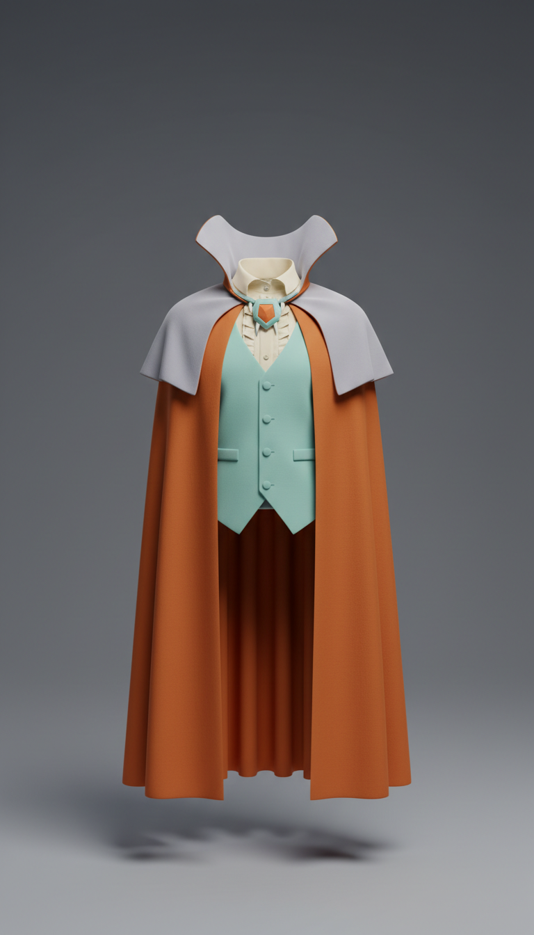 Pop Culture Vampire Costume Set