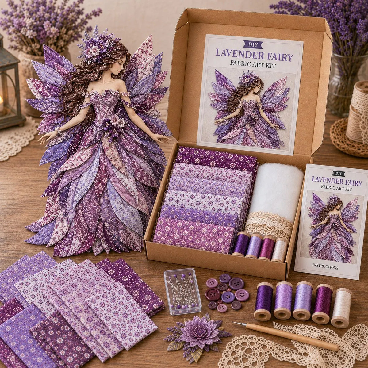 🧚‍♀️Fairy Patchwork DIY Kit