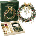 🎄DIY Beaded Christmas Wreath Kit – Handmade Holiday Wreath