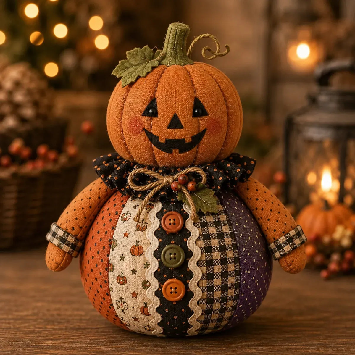🔥Last Day 49% OFF |🧵Patchwork Fabric Doll DIY Kit — 🐑Farm Animals & 🎃Halloween Collection |🔥BUY 3 GET 1 FREE (Add 4 Pcs To Cart)