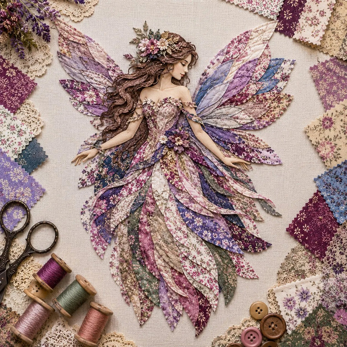 🧚‍♀️Fairy Patchwork DIY Kit