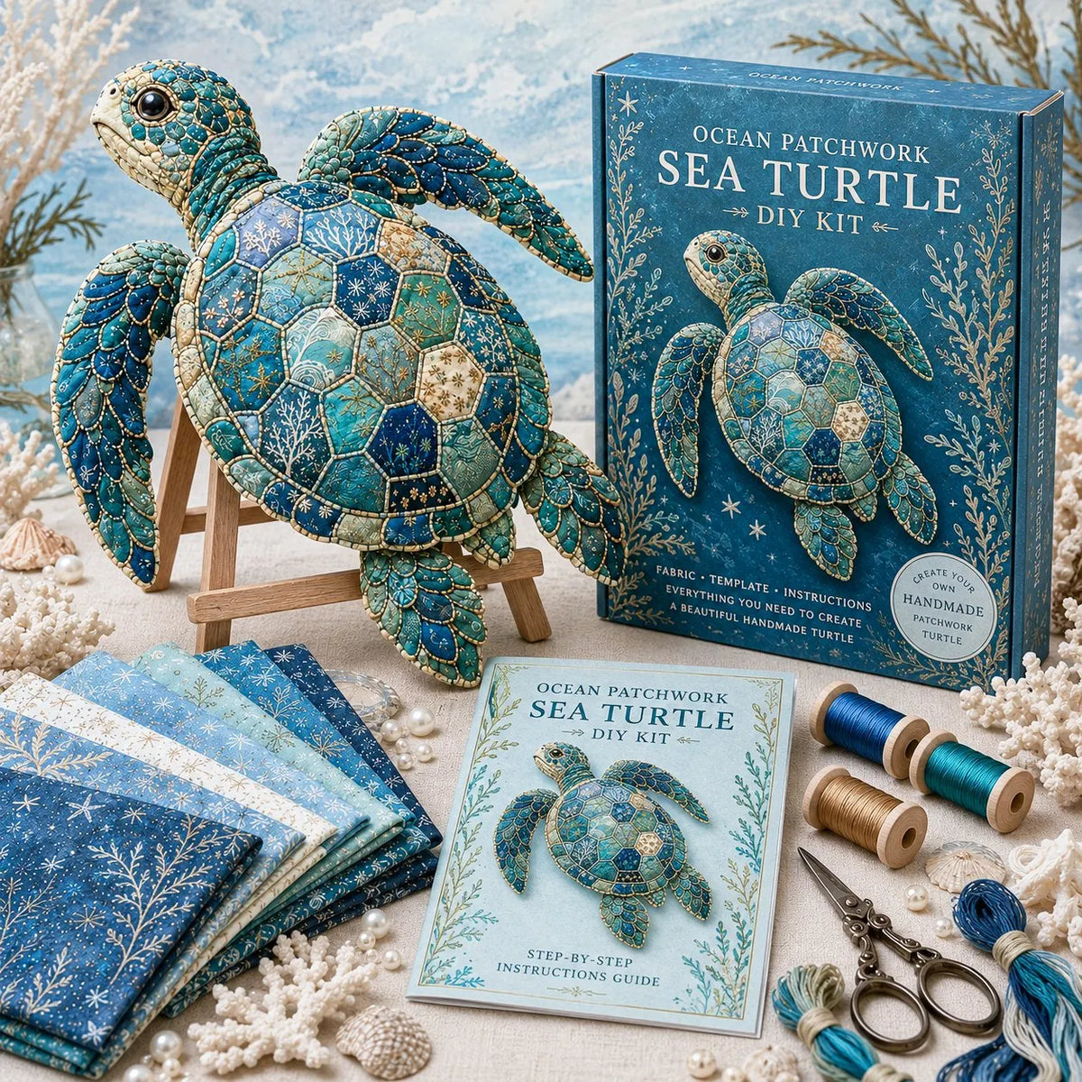 🌊Ocean Patchwork DIY Kit