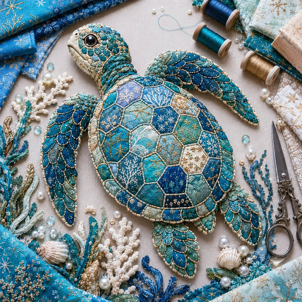 🌊Ocean Patchwork DIY Kit