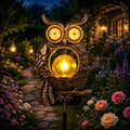 TODAY'S SPECIAL OFFER-50% OFF🔥Outdoor Solar-Powered Kinetic Metal Owl Light