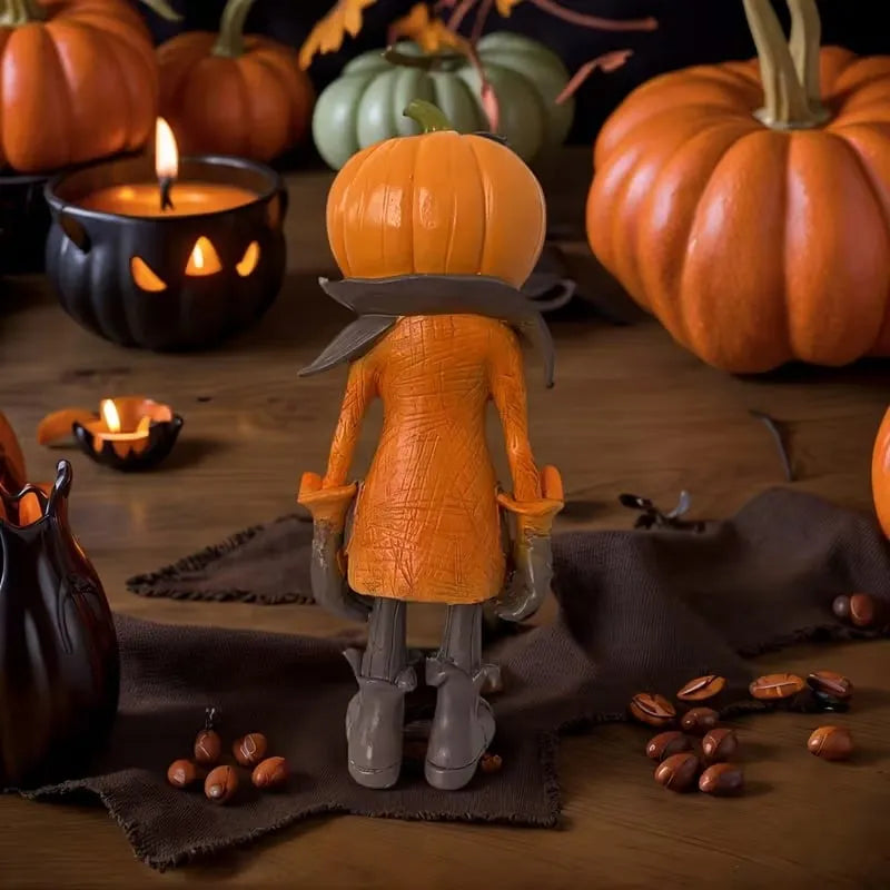 🎁🎉Only $28.99 This Week🌟👻Halloween Pumpkin Man Figurine/Decoration🎃