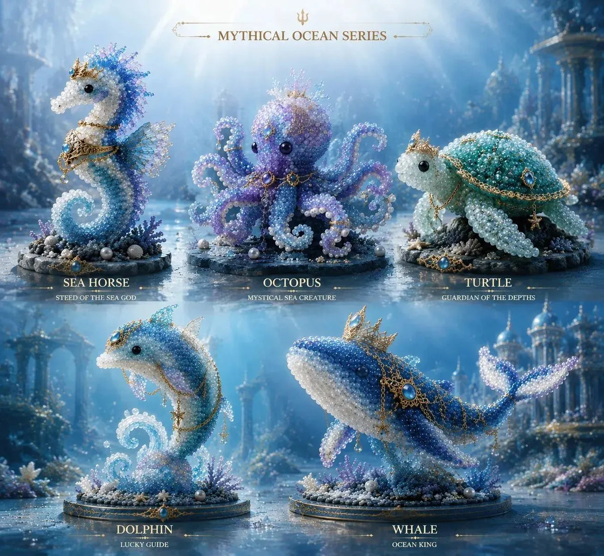 🌊 Mythical Ocean DIY Bead Kit