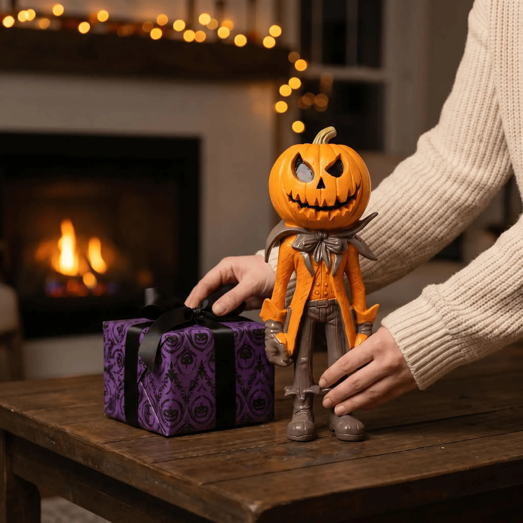 🎁🎉Only $28.99 This Week🌟👻Halloween Pumpkin Man Figurine/Decoration🎃