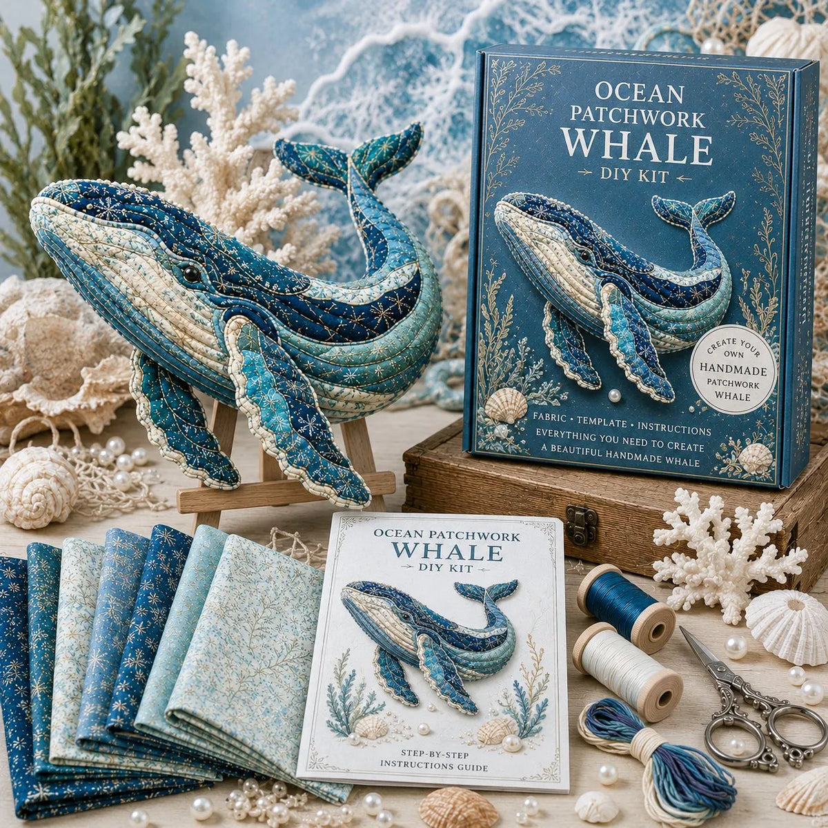 🌊Ocean Patchwork DIY Kit