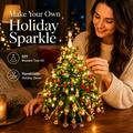 ✨Want unique holiday decor no one else has? Make your own Mini Beaded Christmas Tree🎄