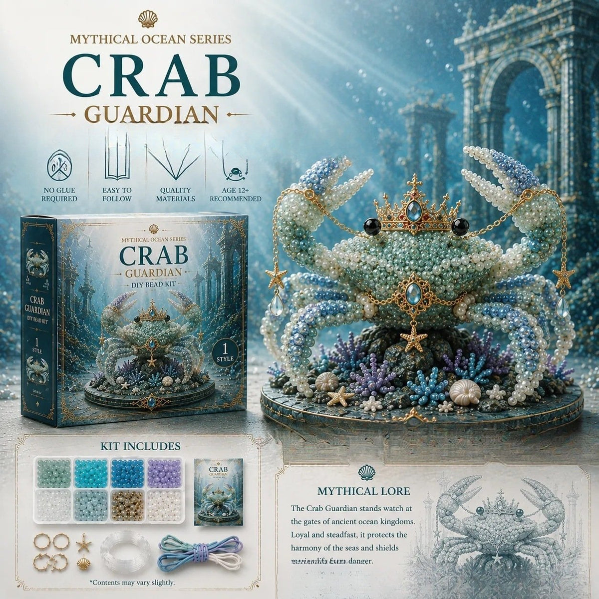 🌊 Mythical Ocean DIY Bead Kit