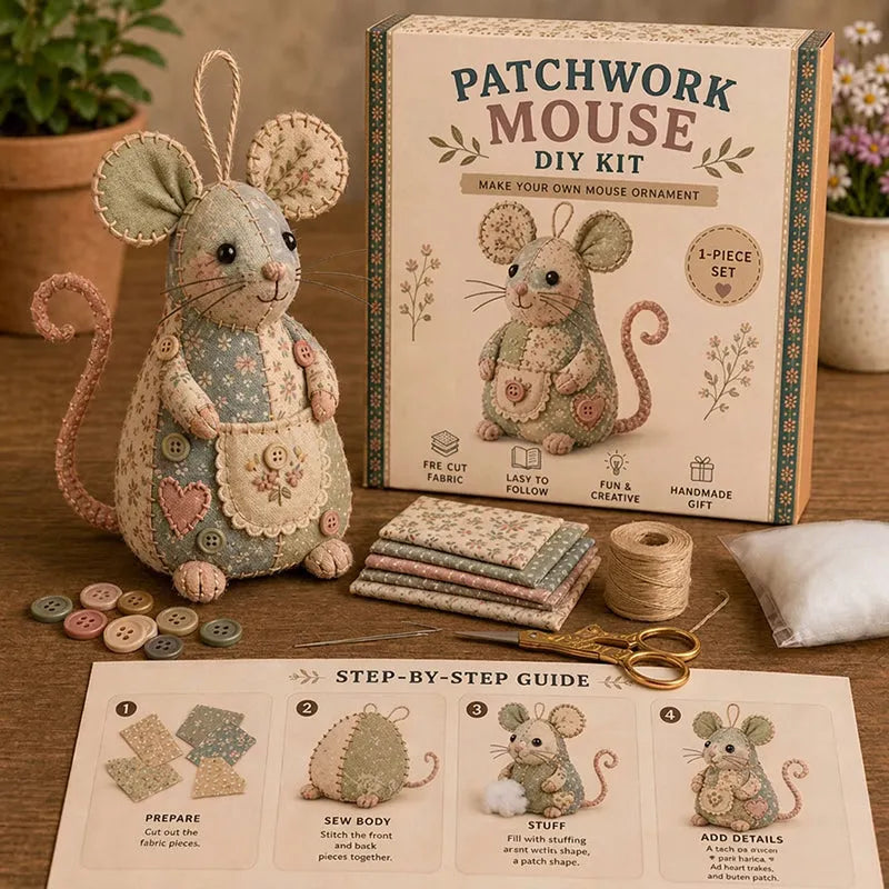 🔥 2026 Hot Sale DIY Patchwork Animal Kit – Create Your Own Adorable Animals